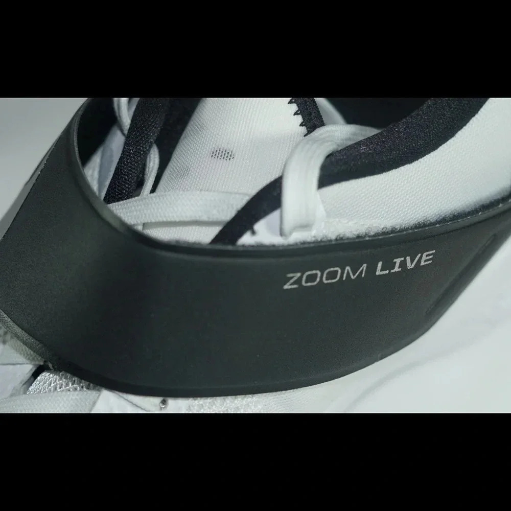 Nike Zoom Live Basketball Shoe White Size 18 - Picture 5 of 8